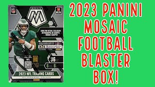 2023 Panini Mosaic Football Blaster Box Break [upl. by Arraik]