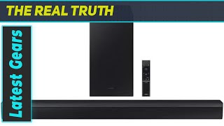 Immersive Audio Delight Samsung HWB43M 21ch Soundbar Review 2022 [upl. by Vaughan]