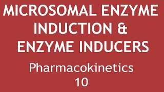 Microsomal Enzyme Induction amp Enzyme Inducers Pharmacokinetics Part 10  Dr Shikha Parmar [upl. by Annailuj]