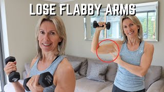 My 12 Min Home Workout To Get Rid Of Flabby Arms [upl. by Thorner]