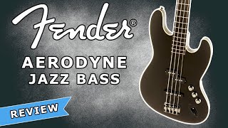 A Midrange Punch On The Nose Fender Aerodyne Jazz Bass Review [upl. by Durman]