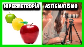 🟢 ¿Qué diferencia hay entre la HIPERMETROPÍA y el ASTIGMATISMO 👓 [upl. by Islean909]