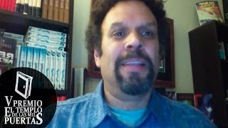 Saludo de Neal Shusterman — V Premio El Templo de las Mil Puertas [upl. by Nnyre]