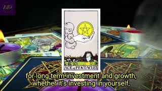 Daily tarot reading  Ace of pentacles [upl. by Freedman]