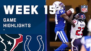 Texans vs Colts Week 15 Highlights  NFL 2020 [upl. by Eeleak]