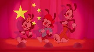 Animaniacs Reboot  Intro Chinese ElevenLabs Dub EDITED [upl. by Anairda245]