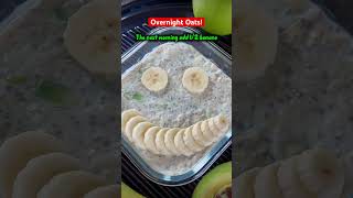 shorts overnightoats breakfast healthyrecipes easyrecipe yummy healthyeating [upl. by Akihc]