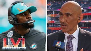 NFLs reaction to Brian Flores lawsuit shows stillbroken system  Super Bowl LVI on NBC [upl. by Ramon]