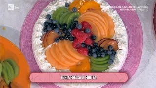 Torta fresca di frutta  È sempre mezzogiorno 18092024 [upl. by Okiruy]