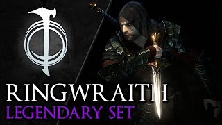 Shadow of War Ringwraith Legendary Set Stats and Appearance [upl. by Leasi]