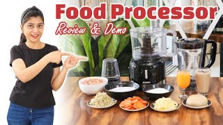 Food Processor Review  Is it Good AGARO Grand Food Processor [upl. by Felt19]