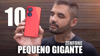 NÃO SE ENGANE COM O TAMANHO  ZENFONE 10 QUASE PERFEITO  REVIEW [upl. by Woodhead]