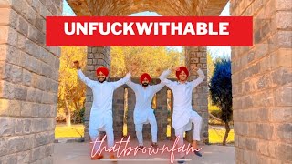 UNFUCKWITHABLE  Bhangra Cover  Sidhu Moose Wala Afsana MooseTape thatbrownfam x nikka x lovish [upl. by Ayk]