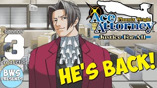 EDGEWORTH IS BACK  Phoenix Wright Ace Attorney Justice For All [upl. by Ahsyek]