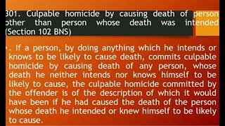 culpable homicidemurderIPC 299304ABNSlawllbsyllabus [upl. by Reisch705]