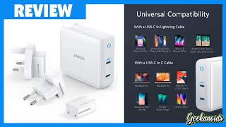 Anker PowerPort III 60W 2 Port USBC Charger Review [upl. by Torhert]