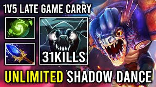 NEW 737 OP SLARK Unlimited Shadow Dance Refresher Late Game Counter ALL Dota 2 [upl. by Svetlana]