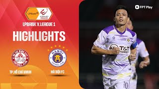 HIGHLIGHTS TPHCM  HÀ NỘI FC  2 THẺ ĐỎ 2 PHẠT ĐỀN VAR ĐỊNH ĐOẠT TRẬN ĐẤU [upl. by Elam]