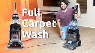 Best Carpet Cleaner 2023 Hoover Powerscrub XL Vacuum Review [upl. by Abocaj]