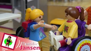 Playmobil Film quotGreta im Rollstuhl nach HausequotFamilie Jansen  Kinderfilm  KinderserieYoutube Kids [upl. by Nolasba296]