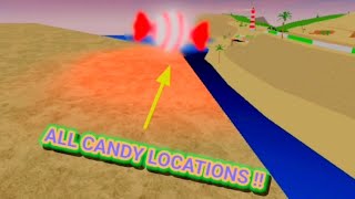 ALL THE CANDY LOCATIONS FOR THE HALLOWEEN EVENT IN DEALERSHIP TYCOON  SHADOW MONARCH [upl. by Ted486]