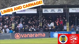 DERBY DAY CARNAGE amp LIMBS AS HEMEL STEAL THE POINTS  St Albans v Hemel Hempstead Match Vlog [upl. by Hullda349]