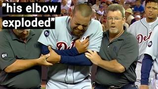 The Most Intense Career Ending Injuries in MLB History [upl. by Llirred]