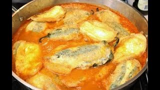 CHILES RELLENOS DE QUESO O CARNE MOLIDA ESTILO8A [upl. by Aikenat669]