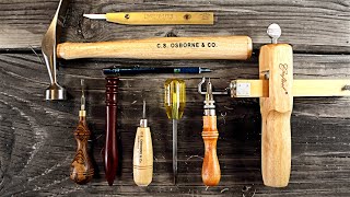 The Essential Leatherworking Tools You Need [upl. by Anderegg]