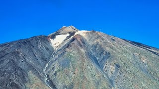 el Teide 3715 m Teneriffa View from the plane2024 [upl. by Dalt]