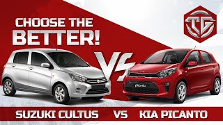 Suzuki Cultus Vs KIA Picanto  Hatchback Comparison  The Garage Review [upl. by Eca246]