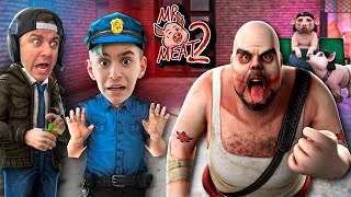 MR MEAT IS BACK AND WE HAVE TO STOP HIM MR MEAT 2 PRISON ESCAPE [upl. by Tnomed]