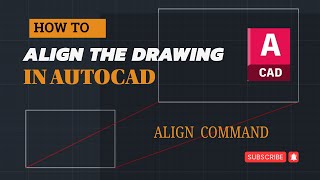 ALIGN COMMAND💻IN AUTOCAD🌍SCALE CHANGE IN CAD [upl. by Eillek]