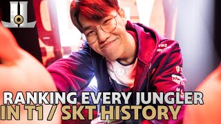 Ranking Every Jungler in the History of SKT  T1 [upl. by Enitsenrae]