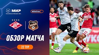 Highlights Spartak vs FC Ural  RPL 202324 [upl. by Lamont]