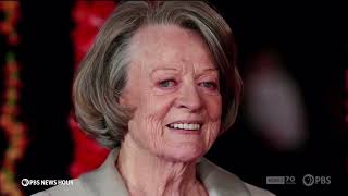 Various News Reports on the Death of Maggie Smith—September 27 2024 [upl. by Nesmat252]