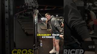 Tricep Exercise You Wish You Knew Sooner🧲 gym gymworkout triceps tricepextension gymtips [upl. by Ferde91]