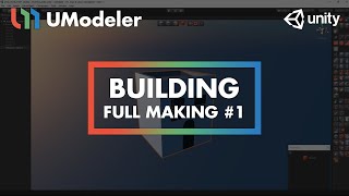 Basic Building 1  UModeler Full Making Video [upl. by Bartko]