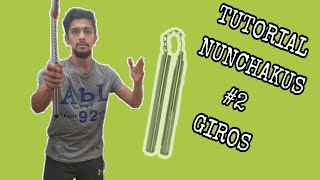 TUTORIAL NUNCHAKUS 2 ●GIROS BASICOS● [upl. by Rhpotsirhc521]