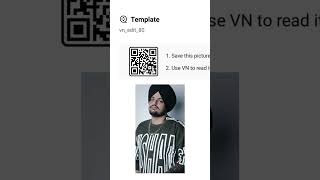 punjabi song Editing  vn editing 💫 vn QR code editing qrcode viral vn punjabisong [upl. by Nandor]