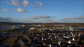 Bayreuth von oben mit DJI Mavic Pro Drohne [upl. by Anem]