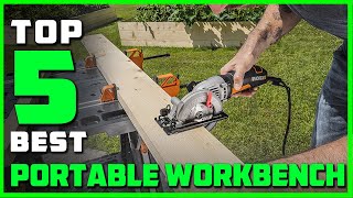 Best Portable Workbench in 2023  Top 5 Portable Workbenches Review [upl. by Fesoy]