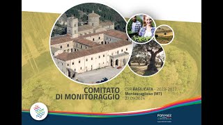 RAI Servizio II Comitato di Monitoraggio Montescaglioso 27 settembre 2024 [upl. by Notgnirrac]