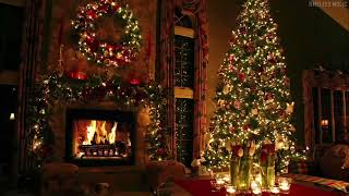 Top 200 Christmas Songs of All Time 🎄10 Hours of Classic Christmas Music with Fireplace [upl. by Hilel]