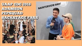 UAAP 2018 CHEERDANCE COMPETITION  ADU PEPSQUAD  BACKSTAGE PASS VLOGMAS 5  STYLE WITCH [upl. by Adnahsar]