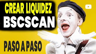 Como CREAR LIQUIDEZ V2 en BSCSCAN para PANCAKESWAP FactoryV2 Add Pool Liquidity BSCSCAN v2 [upl. by Kammerer799]