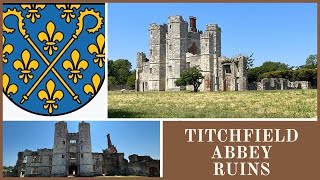 13th Century Titchfield Abbey Medieval Ruins in Hampshire UKabbey uk history ruins medieval [upl. by Kral426]