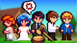 They React To Your DIVORCE In Stardew Valley [upl. by Nerraj]