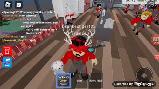 playing work at grillies roblox [upl. by Ahtikal]