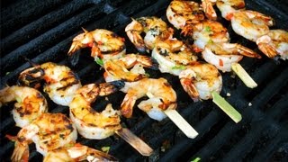 Fiery Caribbean Scotch Bonnet Honey Grilled Shrimp [upl. by Ellened]